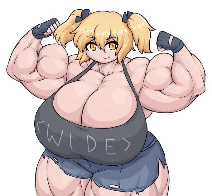 wide and big