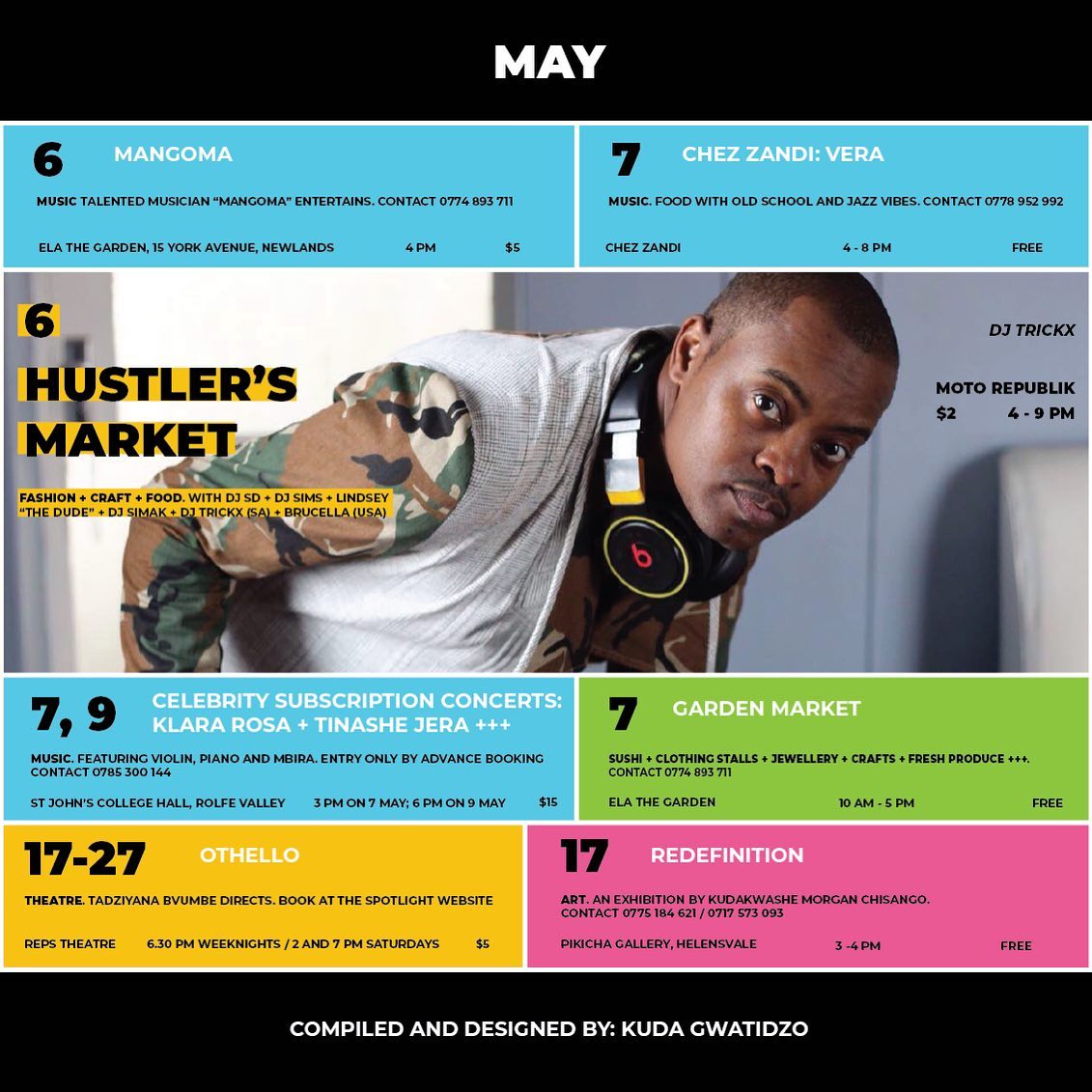 MotoRepublik's tweet photo. 2 DAYS TO GO!
Checkout this map for vibes in May starting with the main act on Saturday 6 May 2023 for the Skratch Republik #HustlersMarket featuring good food, amazing crafts, fashion and vibes from 4pm to 9pm.
Tell a friend to tell a friend.
#DJSD #DJSIMS #LINDSEYTHEDUDE #DJSIMAK #DJTRICKX #BRUCELLA
#MotoRepublik #GoodVibesOnly