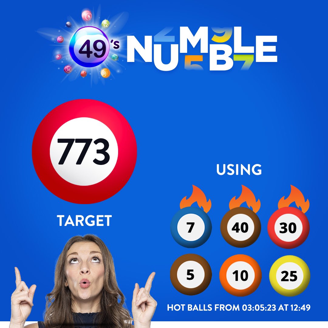 LunchandTeatime's tweet photo. It's #Numble Time!🎉

Using the 3 hot balls &amp; 3 random balls, &amp; each number only once, you need to reach the target number below!😁

Give us a thumbs up in the comments below if you have worked it out!👍 https://t.co/tNth0MOiOl
