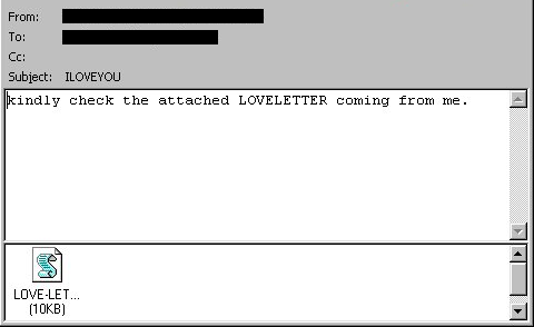 Rainmaker1973's tweet photo. #Today in 2000, young Filipino students released the ILOVEYOU e-mail virus, the most costly viruses ever, causing over $10 billion in damage infecting 55 million computers around the world

[read more: https://t.co/mN9Ypdbofo] https://t.co/eLfiKWALE8