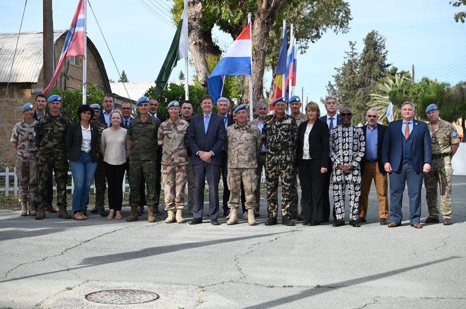 UN Cyprus (@un_cyprus) on Twitter photo Top <a href="/UN/">United Nations</a> official in #Cyprus, Colin Stewart & #UNFICYP's Force Commander, <a href="/GjerdeIngrid/">Ingrid M. Gjerde</a>, welcomed the Force Commanders of #UNTSO, <a href="/UNIFIL_/">UNIFIL</a> ,<a href="/UNDOF/">UN Disengagement Observer Force</a> and Multinational Force &Observers to the <a href="/UN/">United Nations</a> Protected Area in #Cyprus to discuss military operations <a href="/UNPeacekeeping/">UN Peacekeeping</a> missions. #A4P Top <a href="/UN/">United Nations</a> official in #Cyprus, Colin Stewart & #UNFICYP's Force Commander, <a href="/GjerdeIngrid/">Ingrid M. Gjerde</a>, welcomed the Force Commanders of #UNTSO, <a href="/UNIFIL_/">UNIFIL</a> ,<a href="/UNDOF/">UN Disengagement Observer Force</a> and Multinational Force &Observers to the <a href="/UN/">United Nations</a> Protected Area in #Cyprus to discuss military operations <a href="/UNPeacekeeping/">UN Peacekeeping</a> missions. #A4P