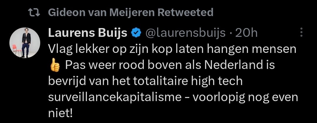 drdunno's tweet image. Hey, de lul op pootjes spreekt weer.

#laurensbuijs #lul #crybaby #attentionwhore