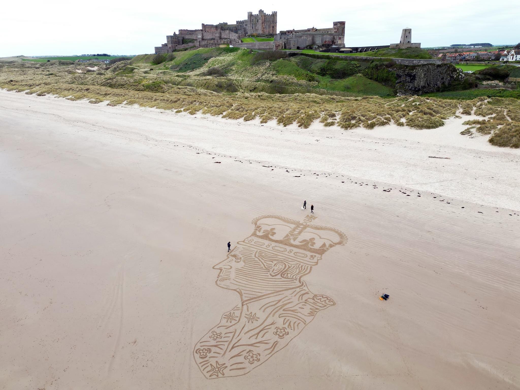 Viking 'Ragnar' - Bamburgh Castle