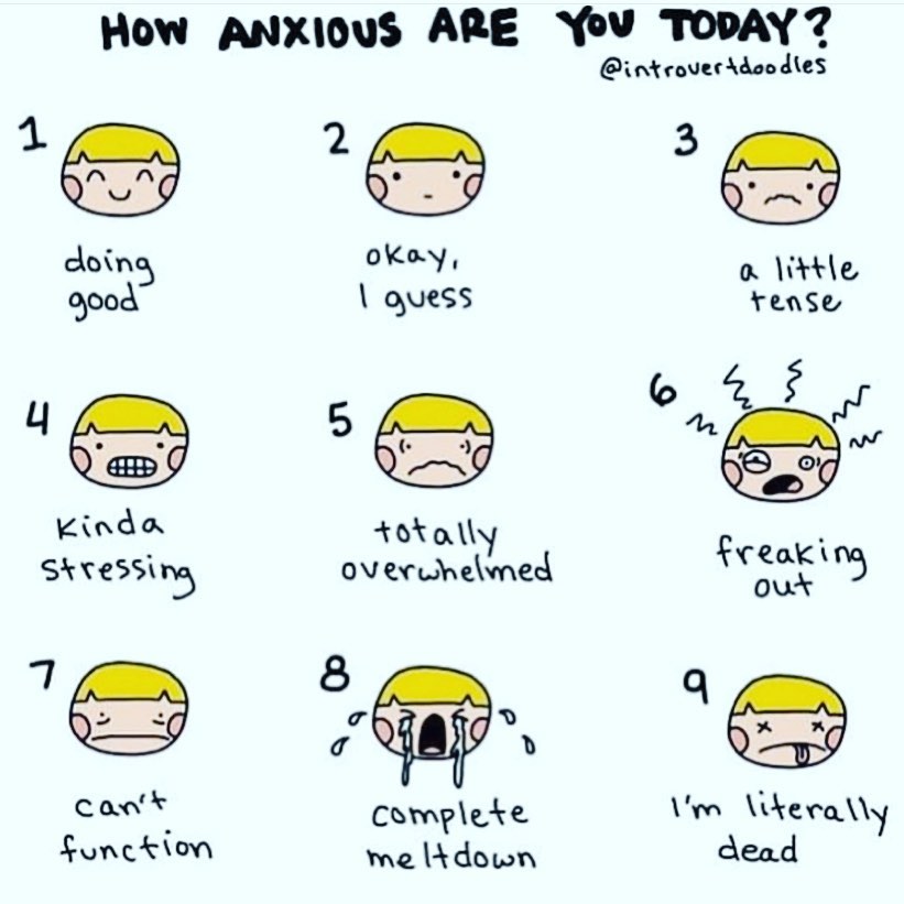 How anxious are you today? What's your number?

#mentalhealthmonth #mentalhealthawarnessmonth #anxious #anxiety #anxietyawareness #mindhelp