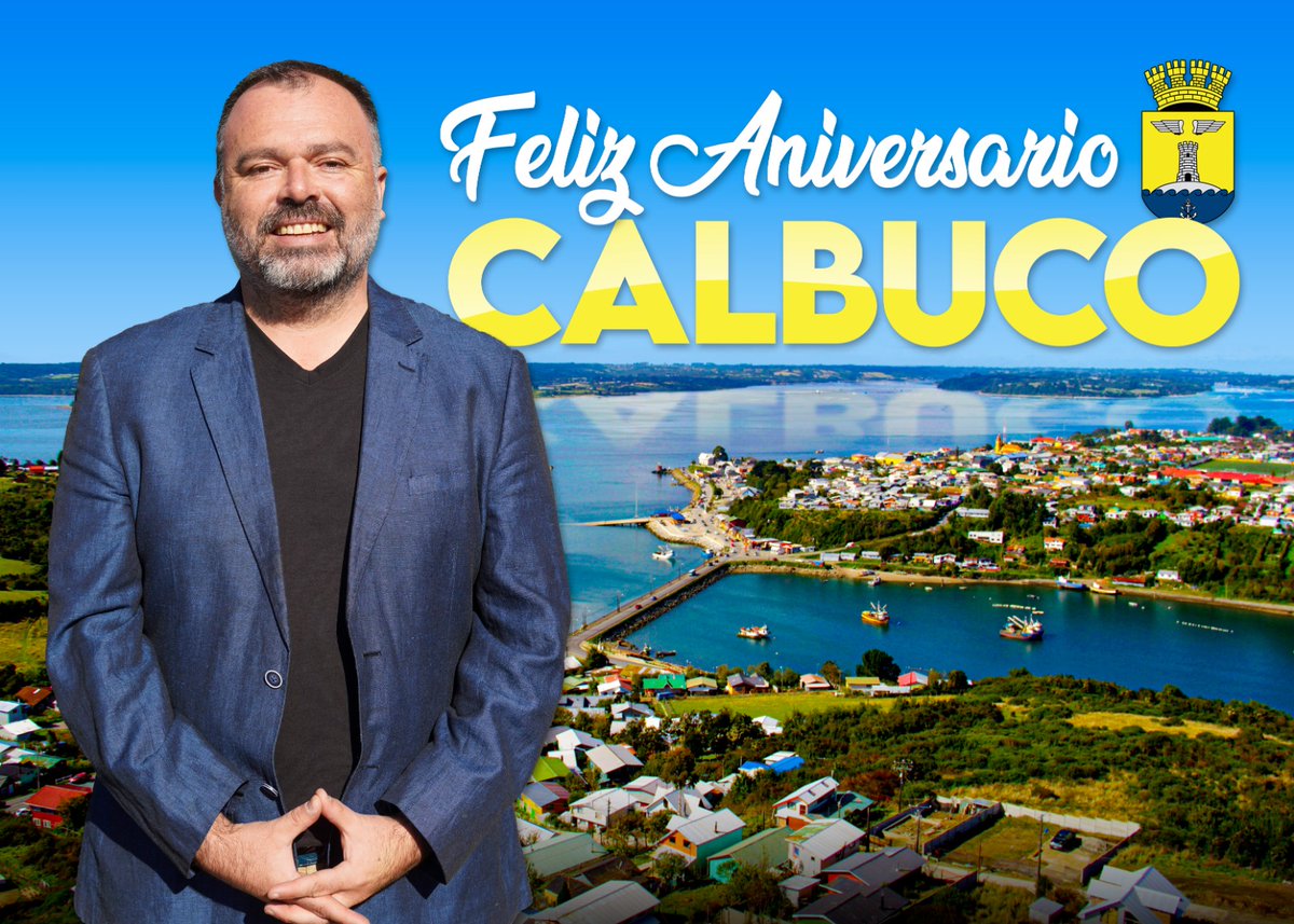 OscarDeCalbuco's tweet photo. Felices 421 aniversario #Calbuco querido. https://t.co/JvXDokeRFr