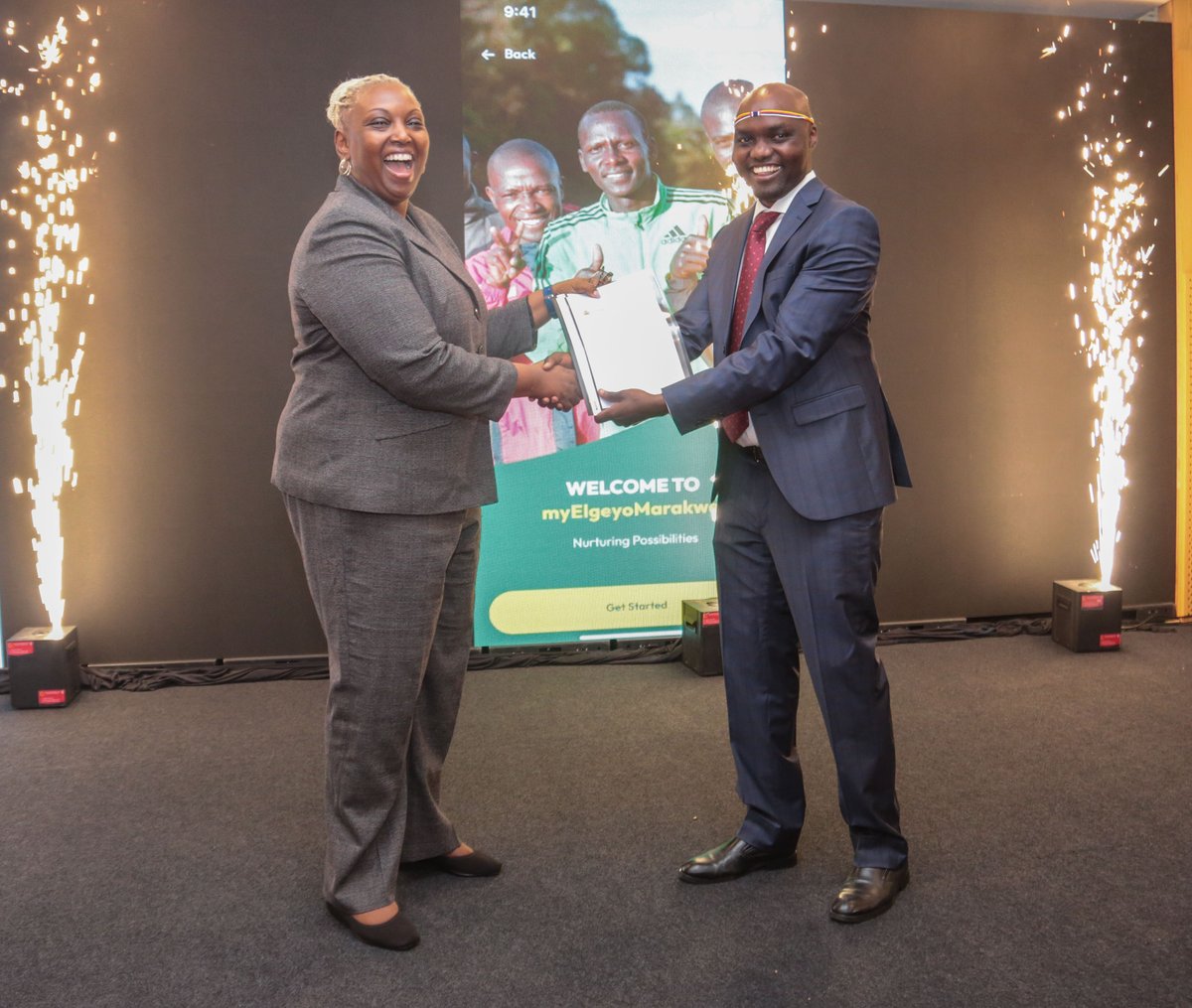 MaudhuiHouse's tweet photo. .@Safaricom has signed a deal with the County Government of Elgeyo Marakwet to digitize operations such as payment of parking and single business permits, through myCounty App https://t.co/zYEikjOMmt