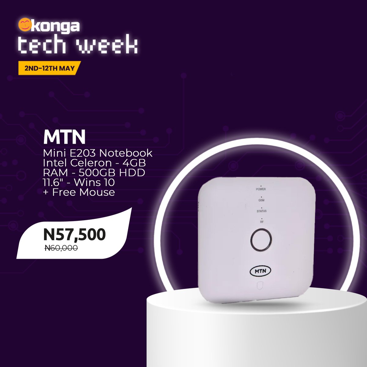 ShopKonga's tweet photo. Upgrade your Tech essentials with the best deals of the year.
Shop Now : https://t.co/JYLIzi0Nv3.
.
.
.
#Kongatechweek #techsales #shopkonga #marketplace #shopping https://t.co/0aIHBVwb70