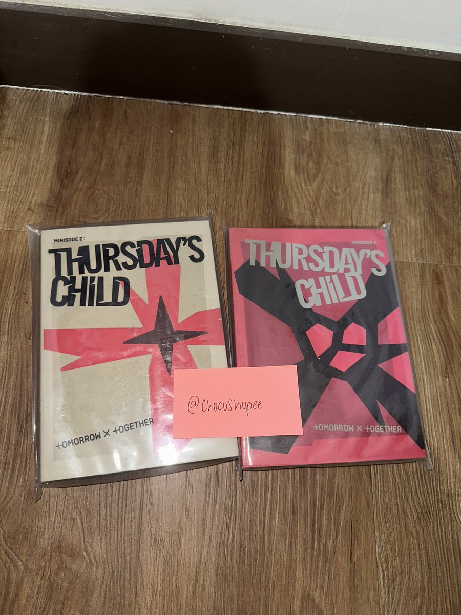 ChocoShopee's tweet photo. Wts lfb ph

ONHAND SEALED ALBUMS

📍TXT Minisode 2: Thursday's Child 
₱500 ea
⁃End
⁃Hate
📍Stray Kids Oddinary
₱450 ea
⁃Scanning
⁃Mask off
 📍ENHYPEN Dimension: Senkou
₱759 ea
⁃Sunghoon
⁃Jay

‼️NOTE: Prices do not include LSF

Dm for orders🫶🏻

#ChocoSells https://t.co/0R8OuC8xqj