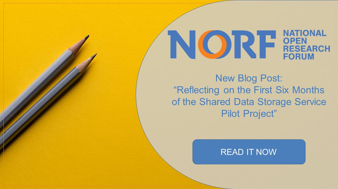 National Open Research Forum (NORF) Ireland tweet media