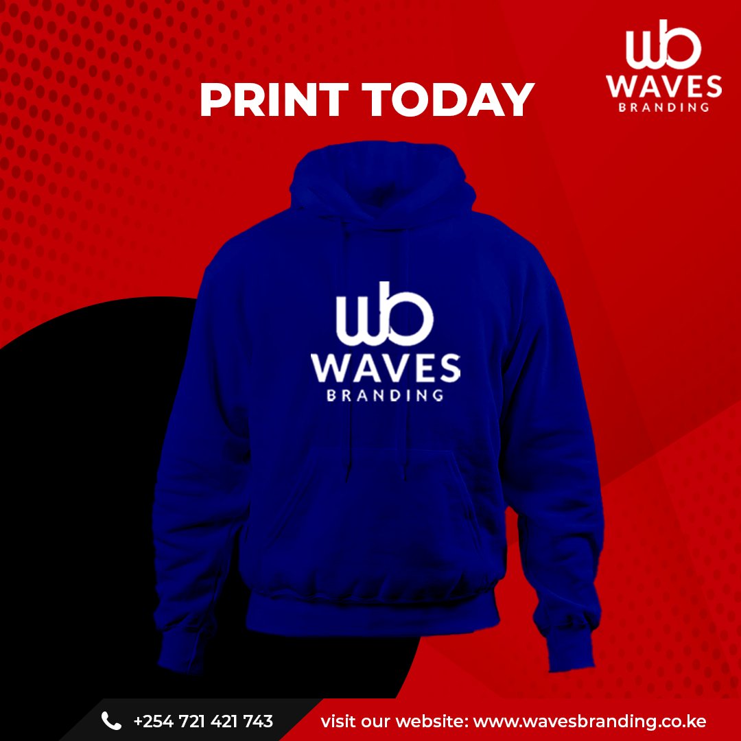 WavesBranding's tweet photo. Stay warm and stylish this cold season with a custom hoodie from Waves Branding, your ultimate source for personalized apparel.  For more information, please contact us at +254707555617. #wavesbranding #wavesbrandingandprinting
Dinywa
Yamune
Sanaipei tande
May the 4th https://t.co/G87wYIQiai