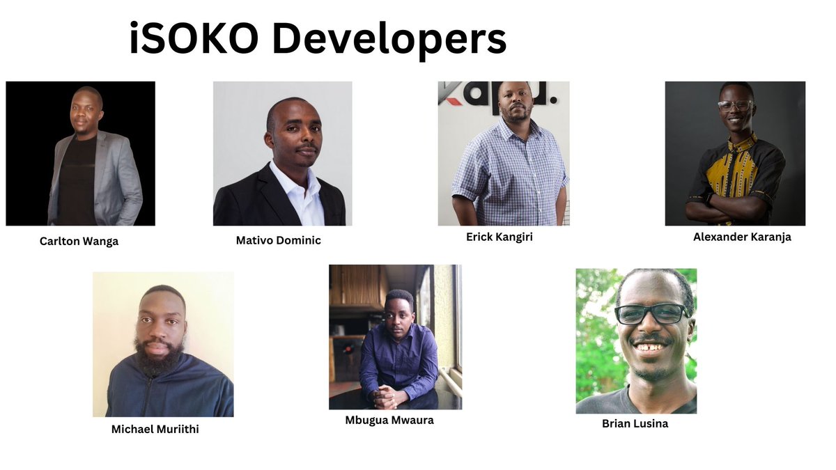 isokoUganda's tweet photo. The #iSOKO platform &amp; app has been created by a team of developers &amp; technical assistants located all around East Africa! 

We thank them for all their hard work &amp; determination to create this tech-forward platform that is changing the way in which women do business &amp; trade. https://t.co/dWadwF8dXM