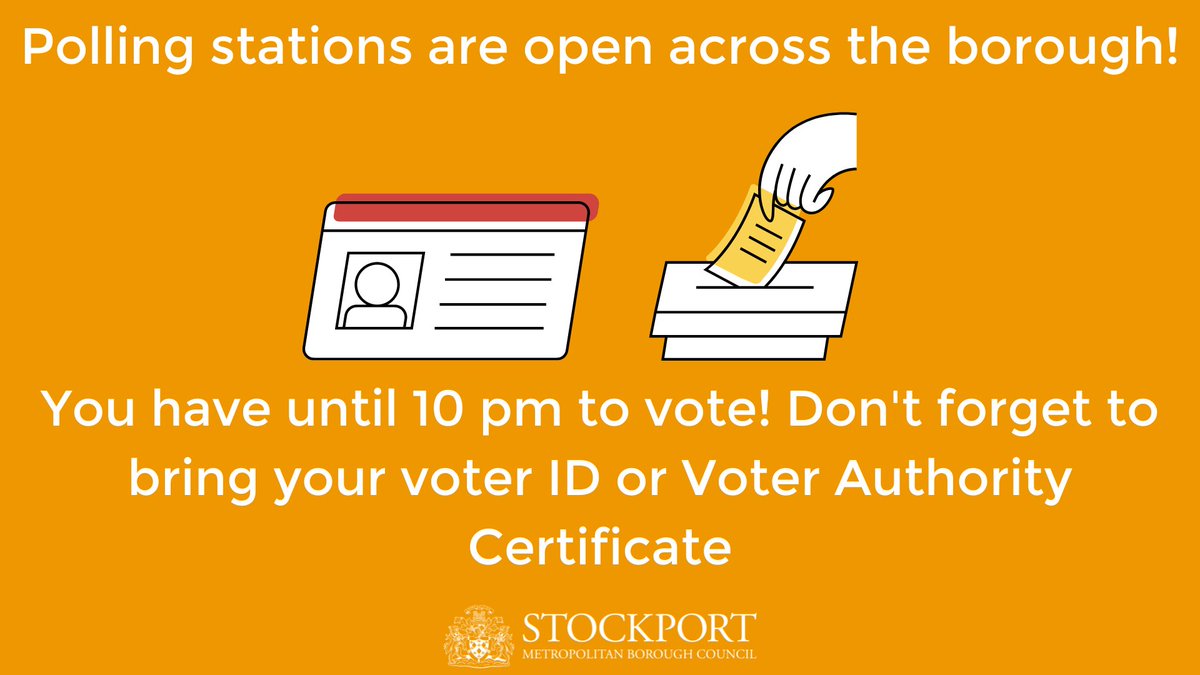 Stockport Council on Twitter "Today, local elections are taking place