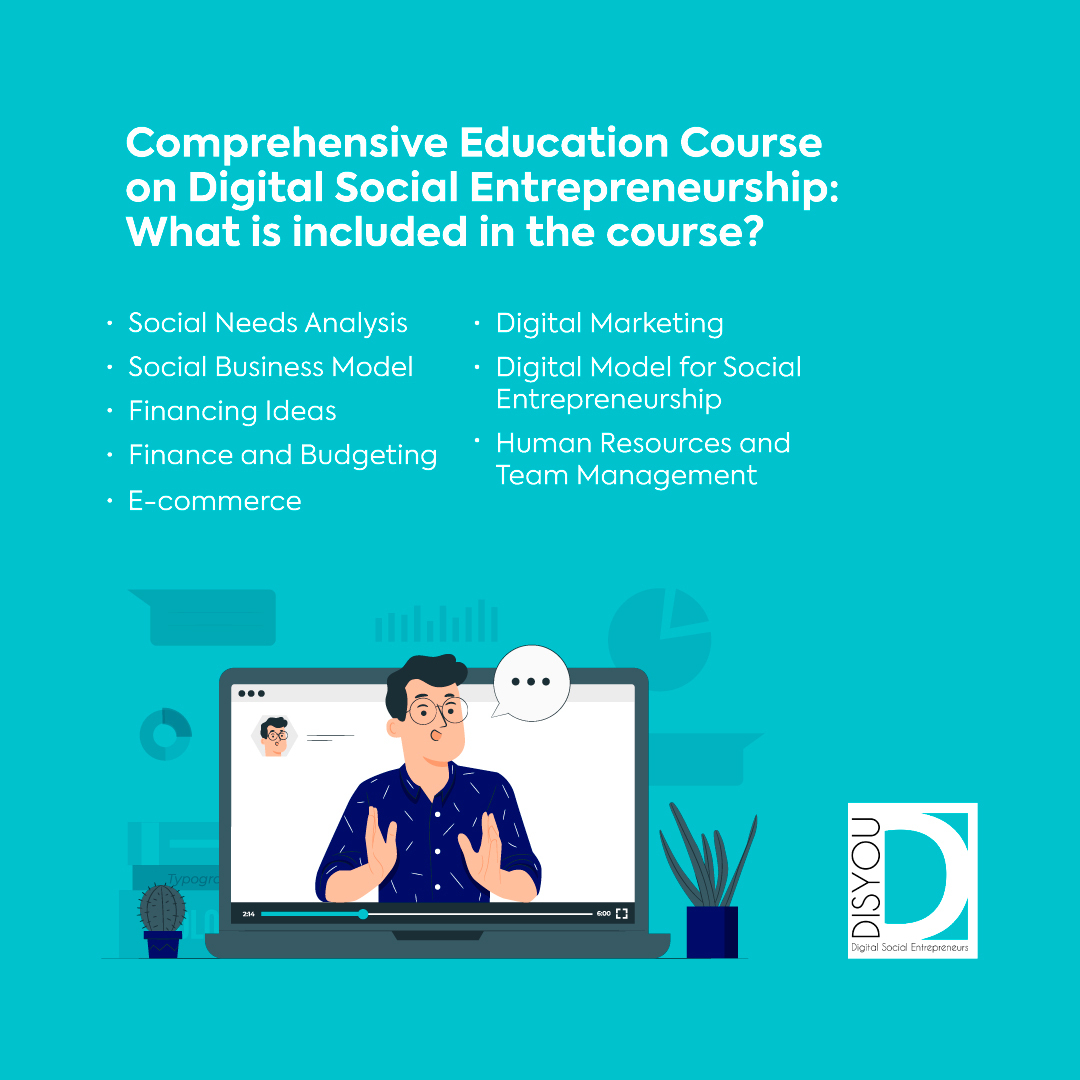 DisyouEU's tweet photo. green_bookIn the beginning, it is planned to conduct the course face to face. However, depending on the situation of the target audience, a decision on whether it will be online or face-to-face will be made in accordance with the partners during the implementation phase.

#DISYOU https://t.co/yjyaZ1vFU7