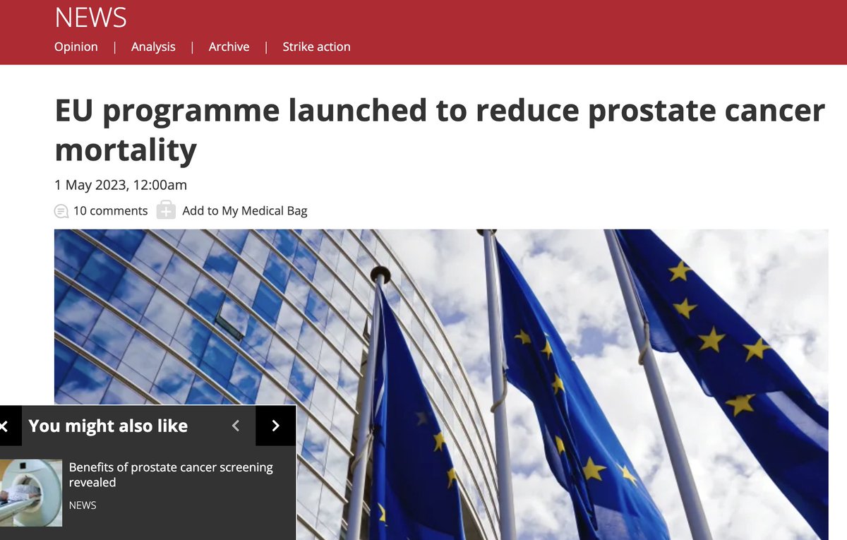 heinvanpoppel's tweet photo. Good to see the Praise-U project gaining traction and attention! We are excited for this great step in the fight against #ProstateCancer. https://t.co/TDLgljTYnF