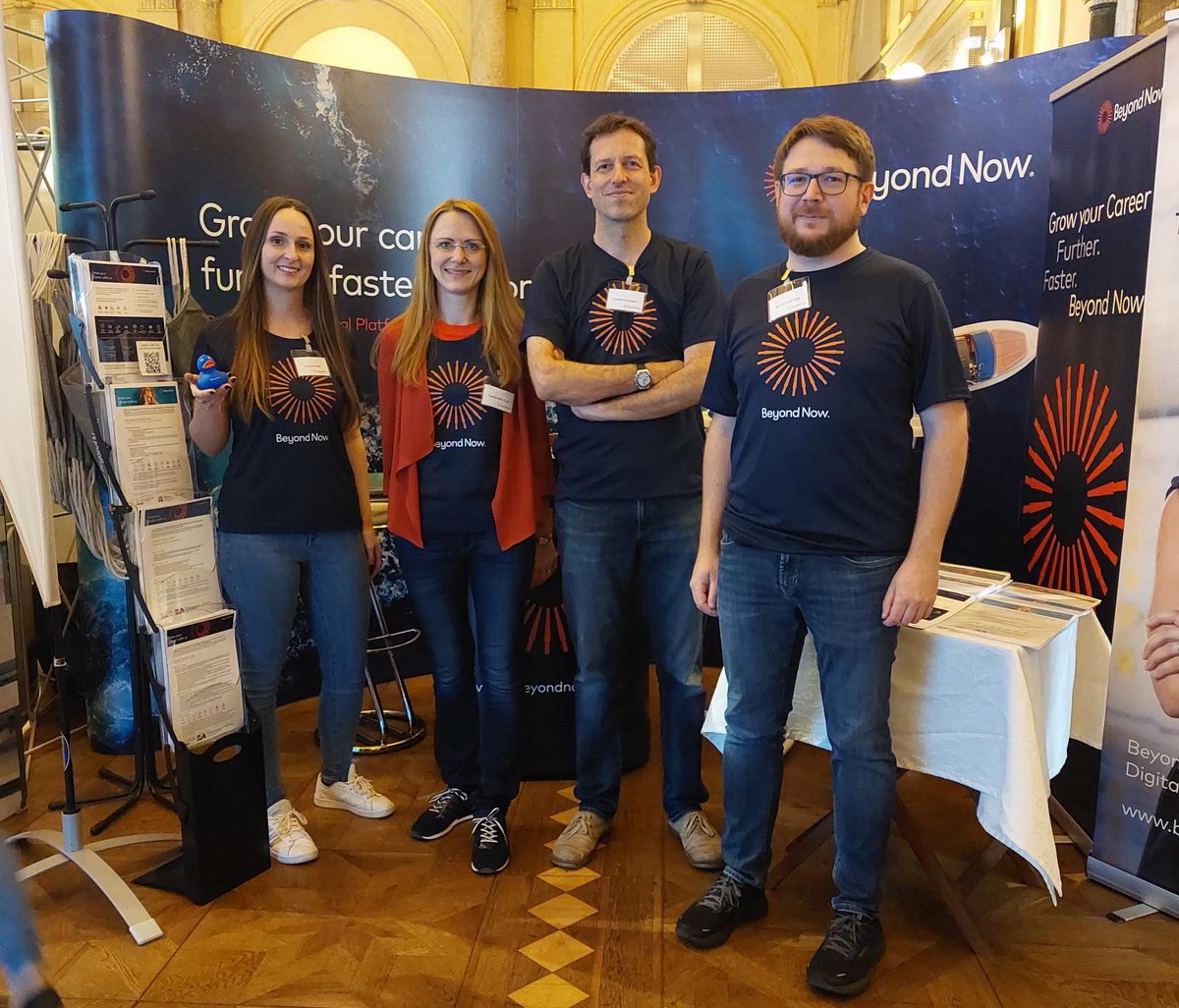 BeyondPlatforms's tweet image. Today, we are one of the 90 market-leading companies attending #TECONOMY Graz 2023, the largest career fair at the Graz University of Technology @tugraz . Come and meet us there to learn more about working for a global digital platform provider. We hope to see you soon!

#careers