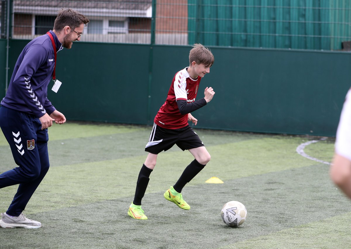 Pan Disability Holiday Courses⚽️ Come & join us for some fun, engaging football activities this half-term & improve your football skills! 📅Tue 30th May & Thu 1st Jun 🏟️@goals_northamp 💰Just £5 a day Book your place now👇 ntfccommunity.co.uk/bookings @NorthantsFDS @CP_Sport