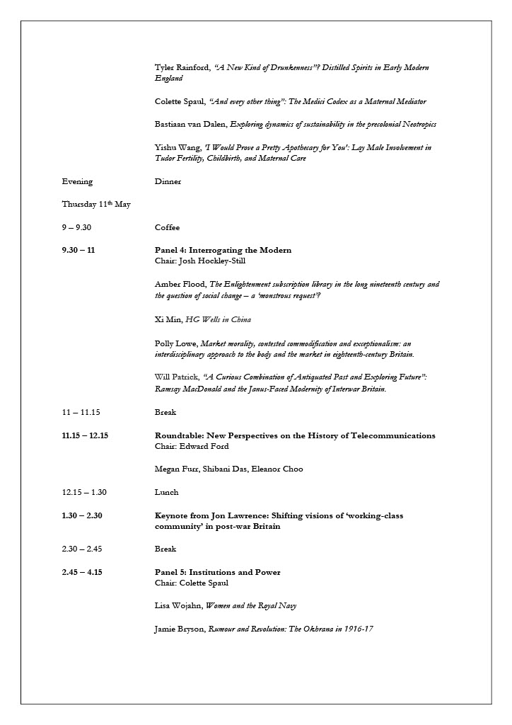Ex Historia (@ex_historia) on Twitter photo Our annual conference will be kicking off next week, 10th-11th May! Please feel free to come along. You can register your attendance here: forms.office.com/e/3rtFMsXdGw
<a href="/ExeterDoctoral/">Uni of Exeter Doctoral College</a> <a href="/exeterclio/">Exeter History</a> <a href="/UofEArchaeology/">Exeter Archaeology</a> <a href="/UniOfExeterHASS/">Faculty of Humanities, Arts & Social Sciences</a> Our annual conference will be kicking off next week, 10th-11th May! Please feel free to come along. You can register your attendance here: forms.office.com/e/3rtFMsXdGw
<a href="/ExeterDoctoral/">Uni of Exeter Doctoral College</a> <a href="/exeterclio/">Exeter History</a> <a href="/UofEArchaeology/">Exeter Archaeology</a> <a href="/UniOfExeterHASS/">Faculty of Humanities, Arts & Social Sciences</a>