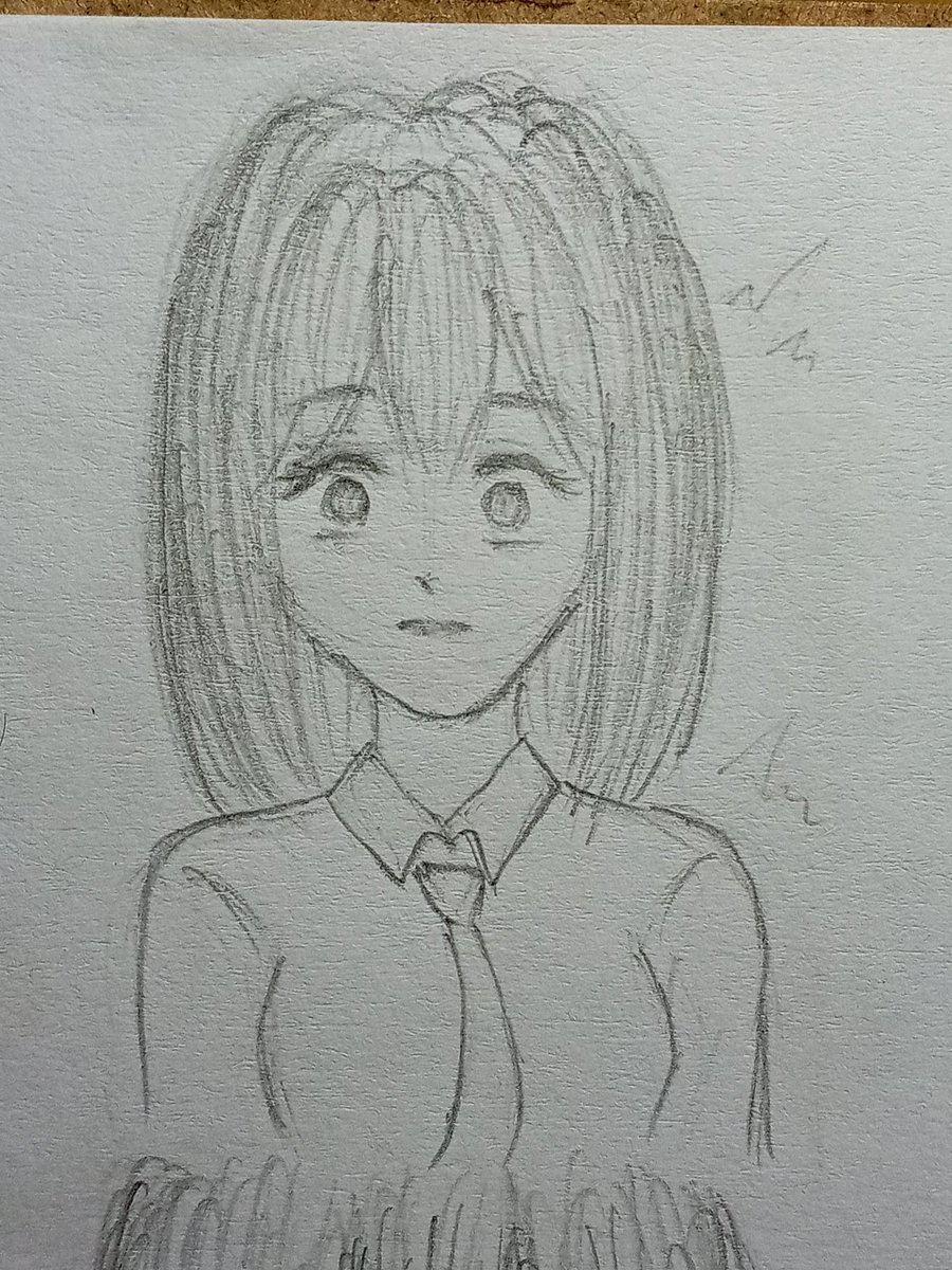airaaairin's tweet photo. little story from me ๐
#matura2023 #YetundeGold #MayThe4thBeWithYou #artwork #artistsontwitter #AnimeArt #storyshort #Pencildrawing https://t.co/TUcH4idS88
