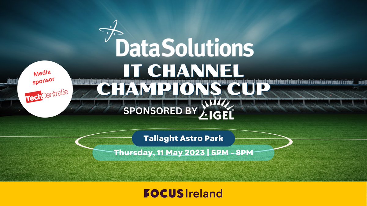climbcs_ie's tweet image. ⚽Less than 1 week to go to our IT Channel Champions Cup ⚽
bit.ly/44rSROg

#technews #irishtechnews  @CheckPointIrl @comitmarketing @KPMG_Ireland @OnnecGroup @Presidio @PhonePulse @Integrity360 @Futurerange1 @ExertisIreland @citrix @VEI_group @PFHTechnology