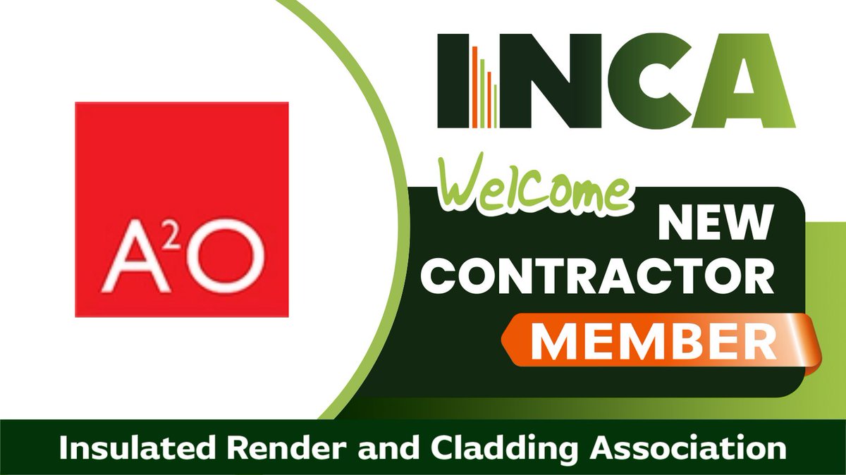 We would like to warmly welcome our latest new Contractor Member, A2O Limited, based in Essex. For further information, please visit their website > a2ofacades.co.uk #inca #externalwallinsulation #render #specialist #installer #membership #quality #accredited