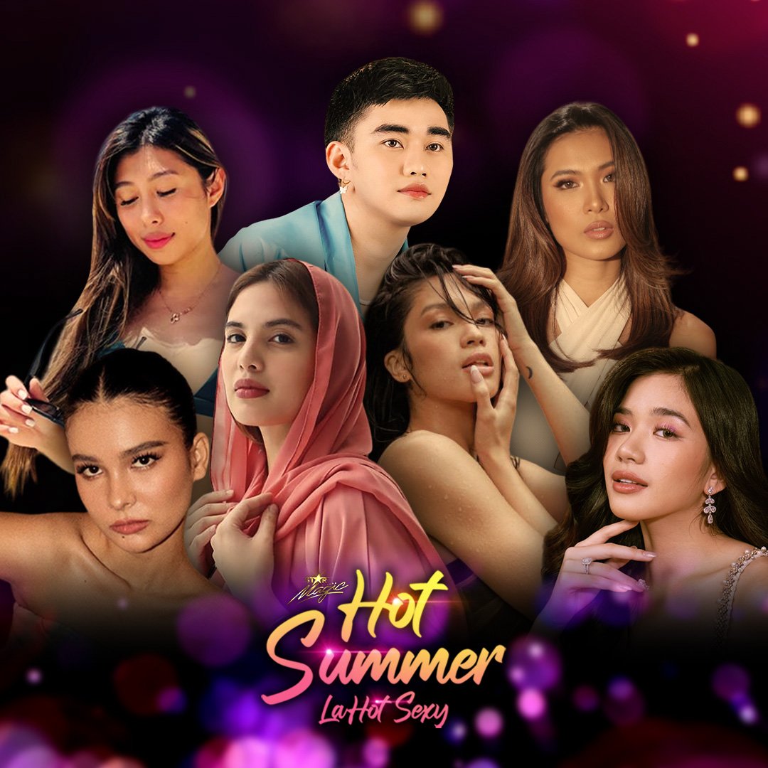 ABSCBN's tweet photo. THE STARS OF ARE BURNING HOTTER AND HOTTER 🔥

WATCH the LIVESTREAM of #StarMagicHotSummer2023—only on the Star Magic YouTube channel! https://t.co/YwUCe7MeZK https://t.co/CIsaZ9z5t3