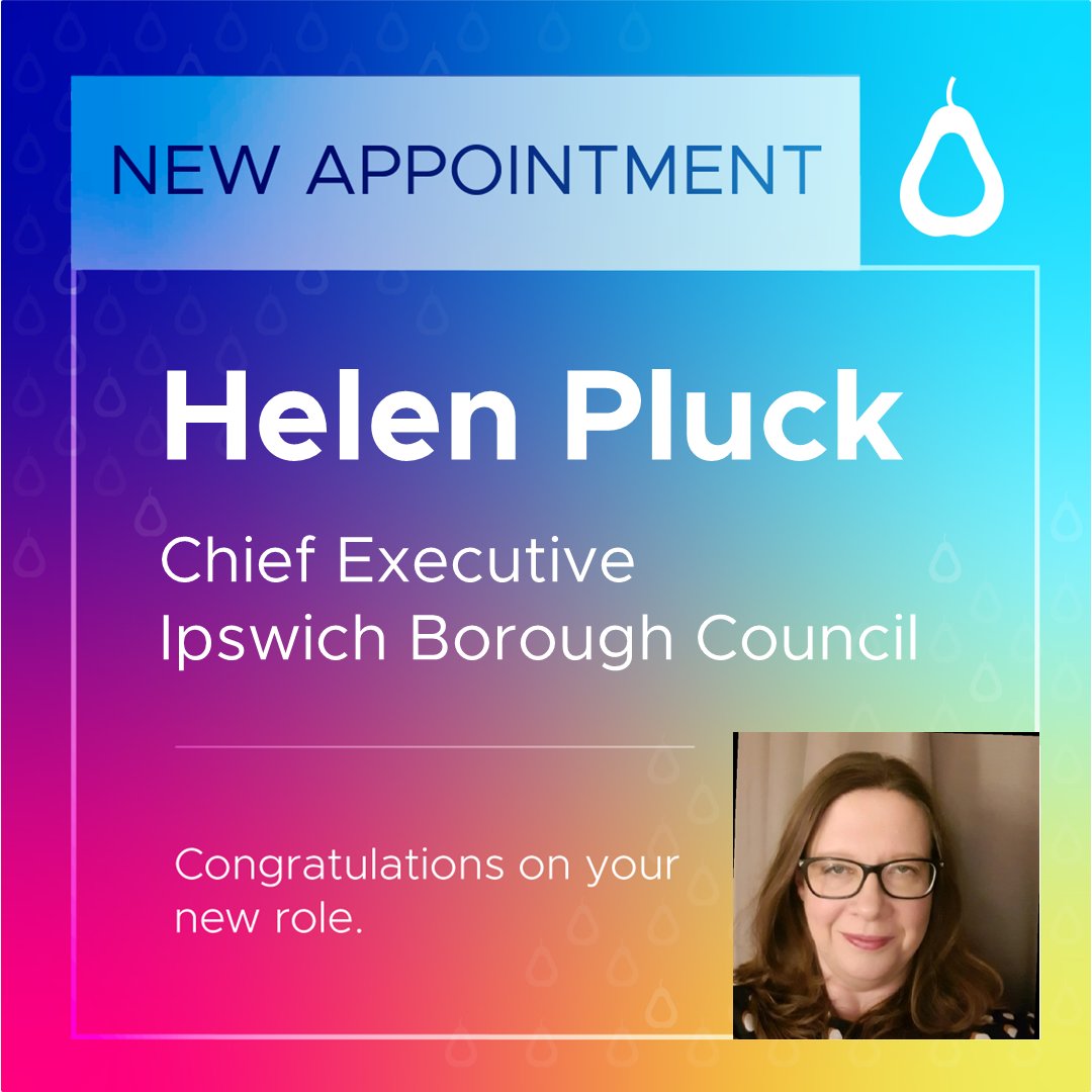Tristan Moakes (@tristanmoakes) on Twitter photo wearepenna: Congratulations Helen Pluck on your appointment as #ChiefExecutive at <a href="/IpswichGov/">IpswichGov</a>.
Penna was delighted to assist the council with their search. Are you looking to recruit a new role? Get in touch >> penna.com/get-in-touch/
#PublicSector #C… wearepenna: Congratulations Helen Pluck on your appointment as #ChiefExecutive at <a href="/IpswichGov/">IpswichGov</a>.
Penna was delighted to assist the council with their search. Are you looking to recruit a new role? Get in touch >> penna.com/get-in-touch/
#PublicSector #C…