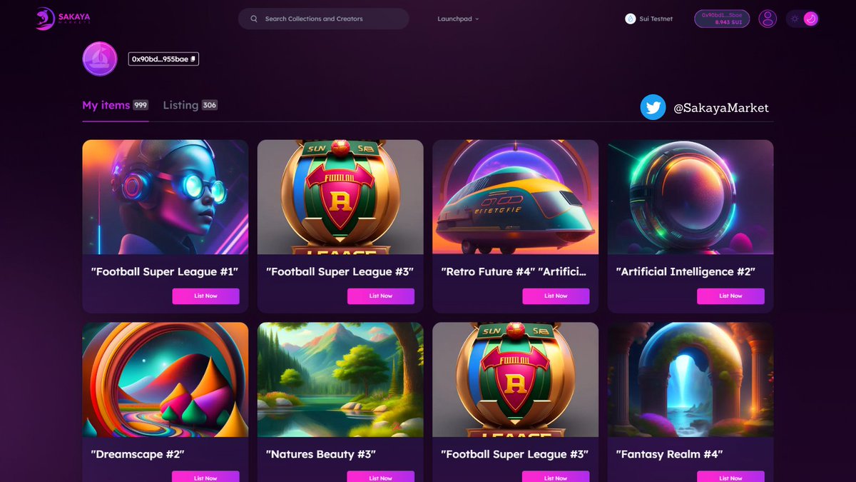 Sakayamarket's tweet photo. ⚠️Attention NFT collectors!
🫱Share your current NFT treasures with Sakaya Marketplace by dropping a comment below✅.
🚀Exciting surprises await you, don't miss out🤗
#SakayaMarketplace #Giltestnet #SuiNetwork #SuiEcosystem https://t.co/Ajp7KQVSY7