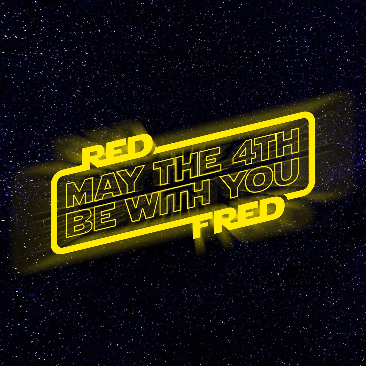 RedFredCreative's tweet photo. Happy May 4th Everyone! #MayThe4thBeWithYou #StarWarsDay https://t.co/EHuoZD8UNB