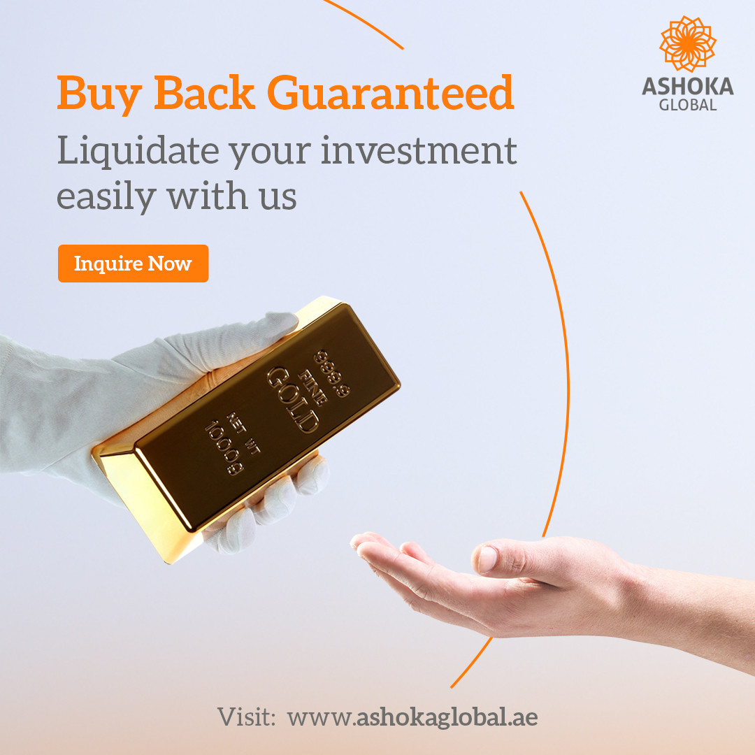 We offer buyback of your bullion investment at competitive prices. Liquidate your investment anytime with us.   Connect at   ashokaglobal.ae 
 #ashoka #ashokaglobal #fed #lbma #interestrates #openmarket #goldset #us #globalmanufacturing #gold #silver