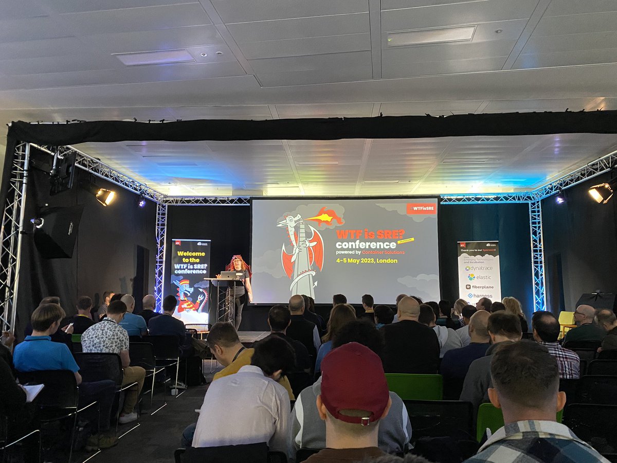 Kicking things off #WTFisSRE