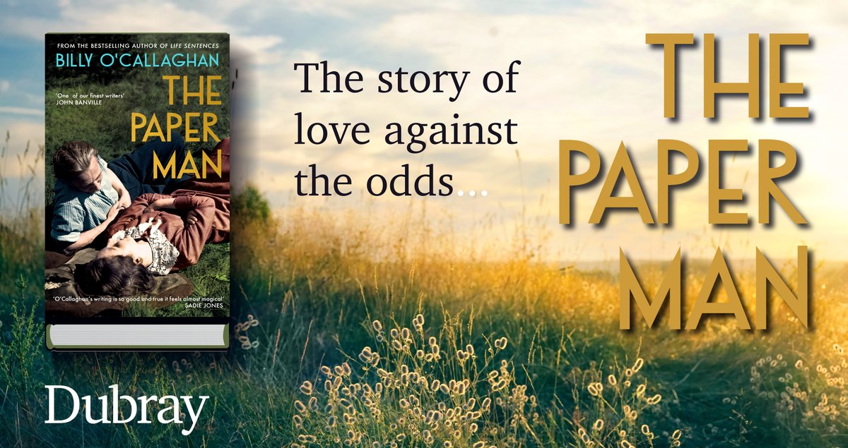 Dubray (@dubraybooks) on Twitter photo Happy publication day to <a href="/billythescribe/">Billy O'Callaghan</a> for his latest #histroricalfiction #ThePaperMan.
A profoundly moving interwar romance set between 1930s Austria and 1980s Ireland based on a real-life mystery. Find this in our shops and online ✨ <a href="/PenguinIEBooks/">Penguin Books Ireland</a>
ow.ly/kwgE50OftqC Happy publication day to <a href="/billythescribe/">Billy O'Callaghan</a> for his latest #histroricalfiction #ThePaperMan.
A profoundly moving interwar romance set between 1930s Austria and 1980s Ireland based on a real-life mystery. Find this in our shops and online ✨ <a href="/PenguinIEBooks/">Penguin Books Ireland</a>
ow.ly/kwgE50OftqC