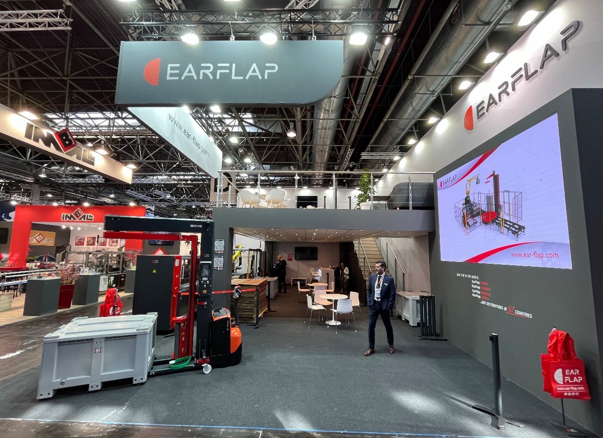ear_flap's tweet photo. ¡Arrancamos primer día de feria en @interpack2023! 👋🏽🚀

We kicked off first day of trade show at @interpack2023  👋🏽🚀

#EarFlap #Interpack2023 #packaging #automatizacionindustrial https://t.co/uAvTcHX9qU