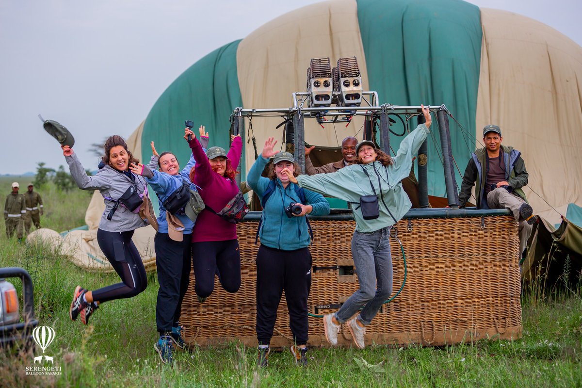 tzparks's tweet photo. Have you ever experienced an incredible hot air balloon safari! The sights are breathtaking.
📸 #serengetibaloonsafari
#hotairballoon #safari #mustsee #mustexperience https://t.co/W94zyiNvEd