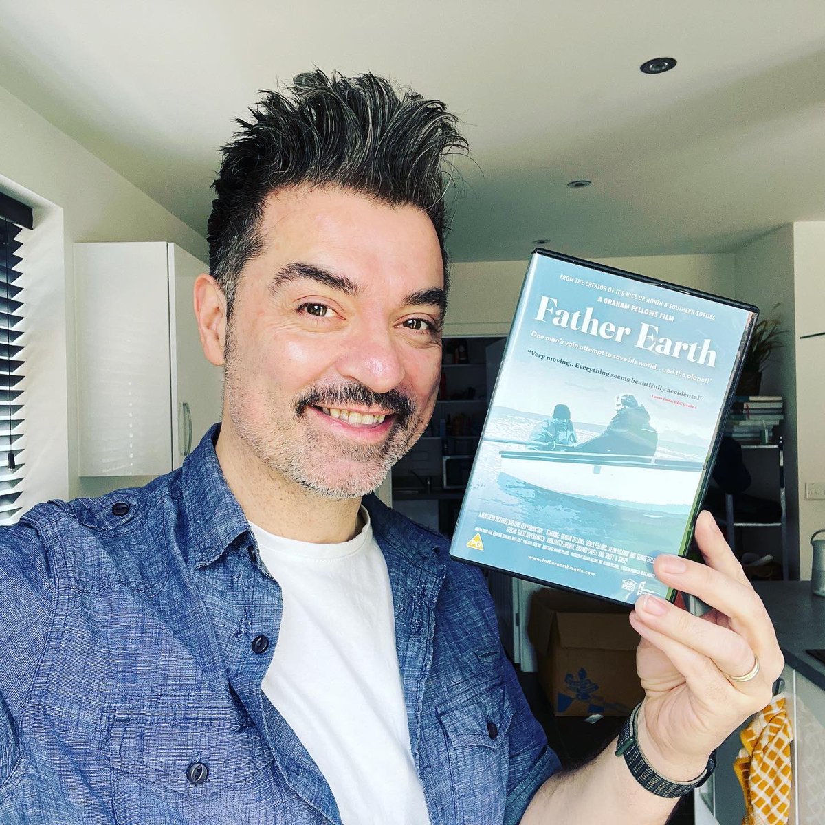 revpeterlaws's tweet photo. Yes! Got my copy of the new Graham Fellows film #FatherEarth. Signed by both @gdfellows AND John Shuttleworth and featuring Sooty and Sweep!
For more on this visit https://t.co/3iZwWpNXjR https://t.co/EHzROk6Gfc