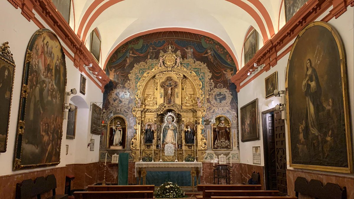 También todos los viernes (excepto festivos) visita guiada por alumnos de @C_BuenPastor y @stmaryschool_ a la Capilla de la Orden Tercera en la C/Cervantes.