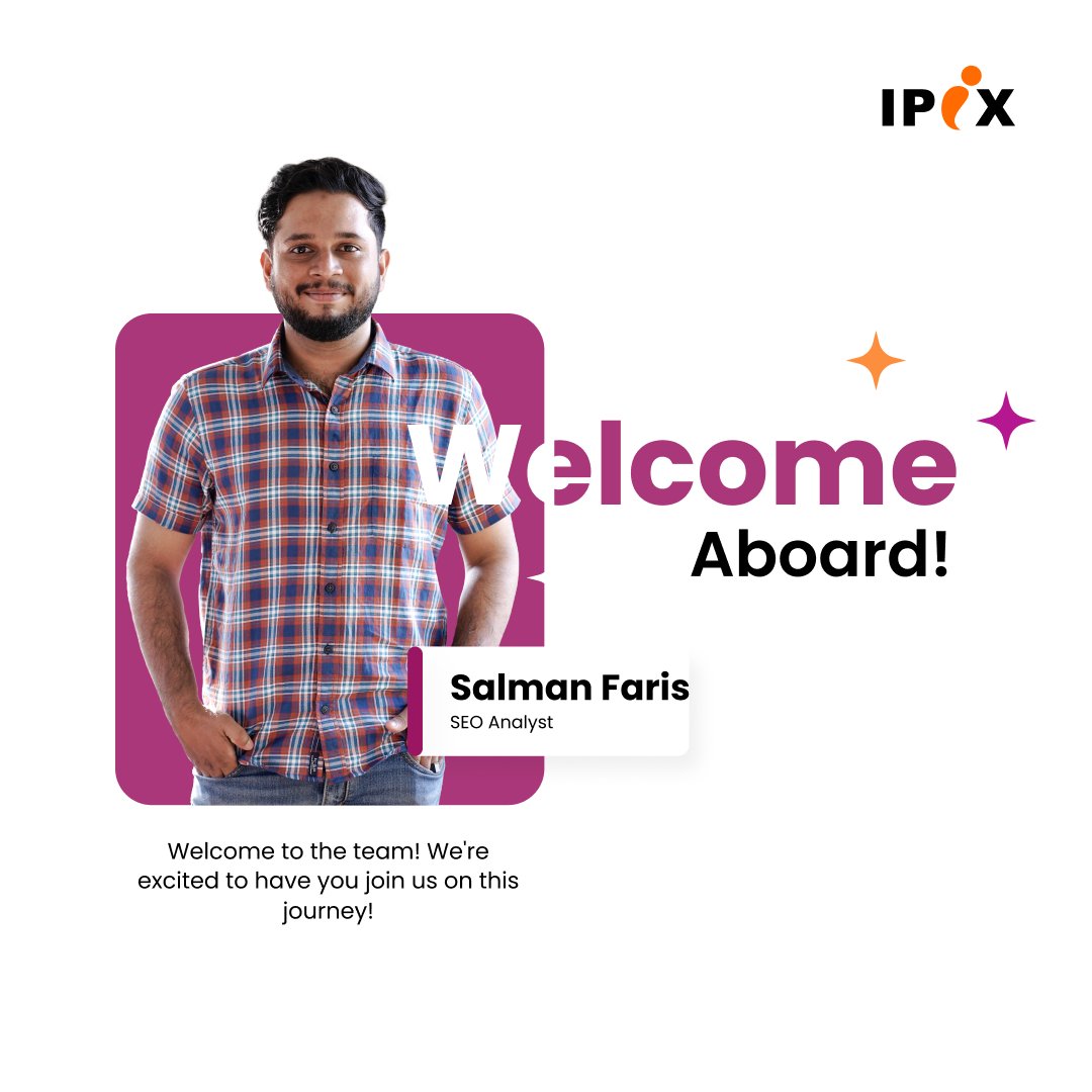 ipixtech's tweet photo. Welcome to the team! We are excited to have you join us on this journey!!

#newjoining #welcomeaboard #welcoming #induction #cyberparkclt #cyberparkkozhikode #cyberparkcalicut #ipix #ipixtechnologies #ipixtechservices #cyberparkjobs https://t.co/SWja890kKf