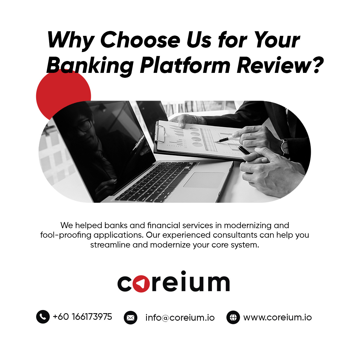 coreium's tweet photo. Step into the future with Coreium. Our expert consultants are here to help you modernize and secure your applications for a thriving tomorrow.  Contact us to learn more.  Call on - +60 166173975 OR  Visit https://t.co/R8JNnocCtm 

#Coreium #FinancialServices #AppReview #Fintech https://t.co/dXiakmoM6U