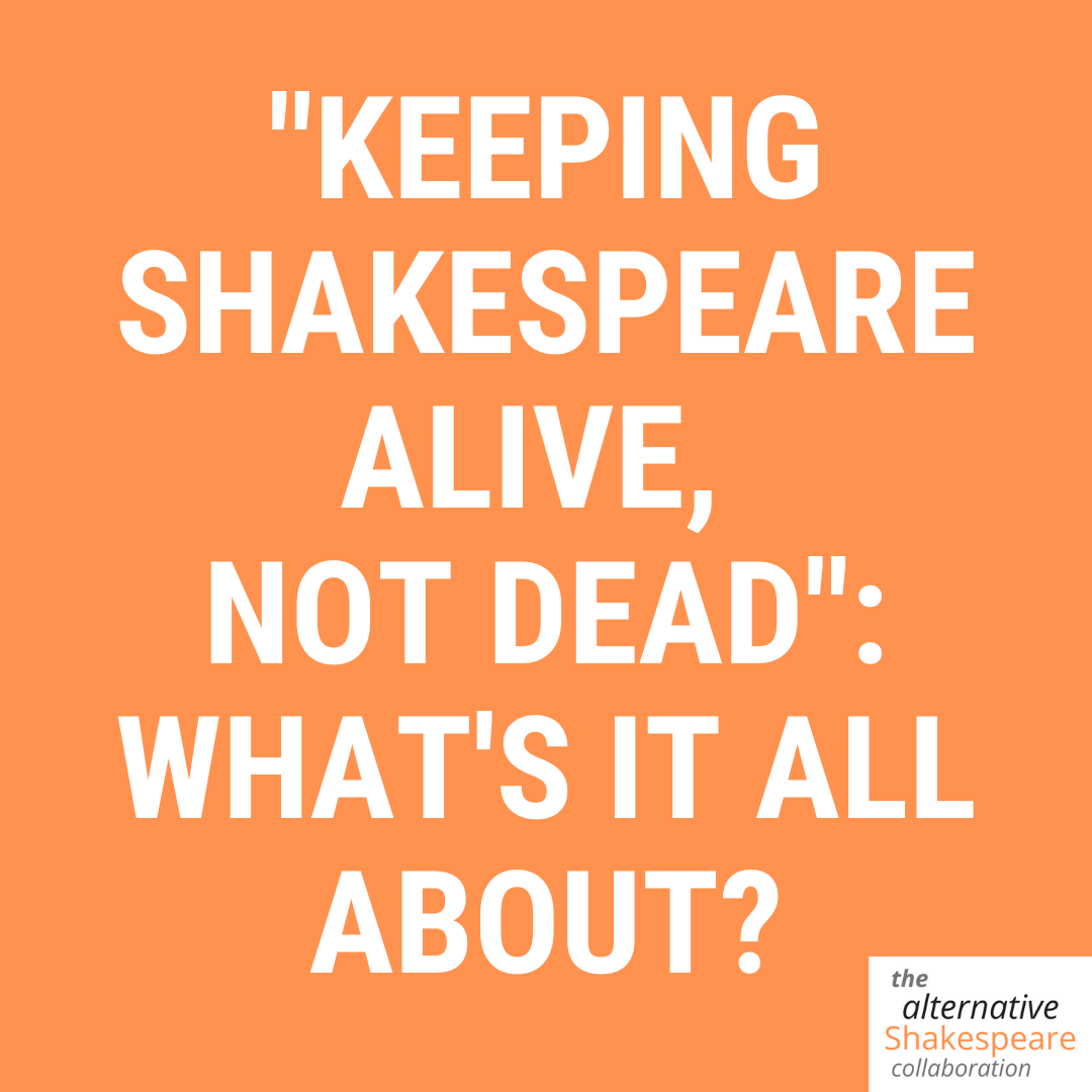 alt_shakes's tweet photo. The news is out there: we’re writing a book.

“Keeping Shakespeare Alive, Not Dead” will detail our journey into Alternative Shakespeare.

Our latest blog explains more: https://t.co/jLkggdwDLR

#book #stage #play #shakespeare #blog #theatre #theatrecompany #crowdfunding https://t.co/lB9ZVqJWLn
