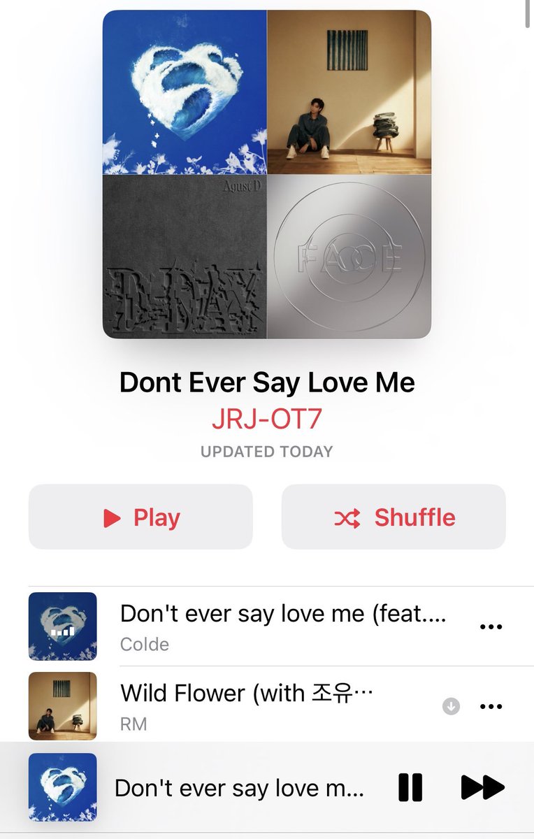 LetsBeGoodHuman's tweet photo. PLAYLISTS & LISTENING PLAN FOR #DontEverSayLoveMe 
1. DESLM + Haegeum+LC+Wild Flower + Moonchild (to 100M) focused, with full Indigo & Mono and a sprinkle of other solo songs.
🟢https://t.co/yWIBxhBrwB
https://t.co/eJAjH48wRZ
2. I'd follow with more FACE & DDAY for charts:
🟢 https://t.co/uD1A8lZNL1
https://t.co/4L9JobXij7

To those of you telling me that my repetitions are too spaced out, I do this for 2 reasons:
1) Because I believe it helps with the filtering
2) Mathematically, because of the length of the playlist, that's how 20ish repetitions get spread out.

So stop coming into my DMs or replies to tell me to do better. Use another playlist if you prefer, or make your own.
BCD gave you a tool: https://t.co/pegZ8RhWVZ