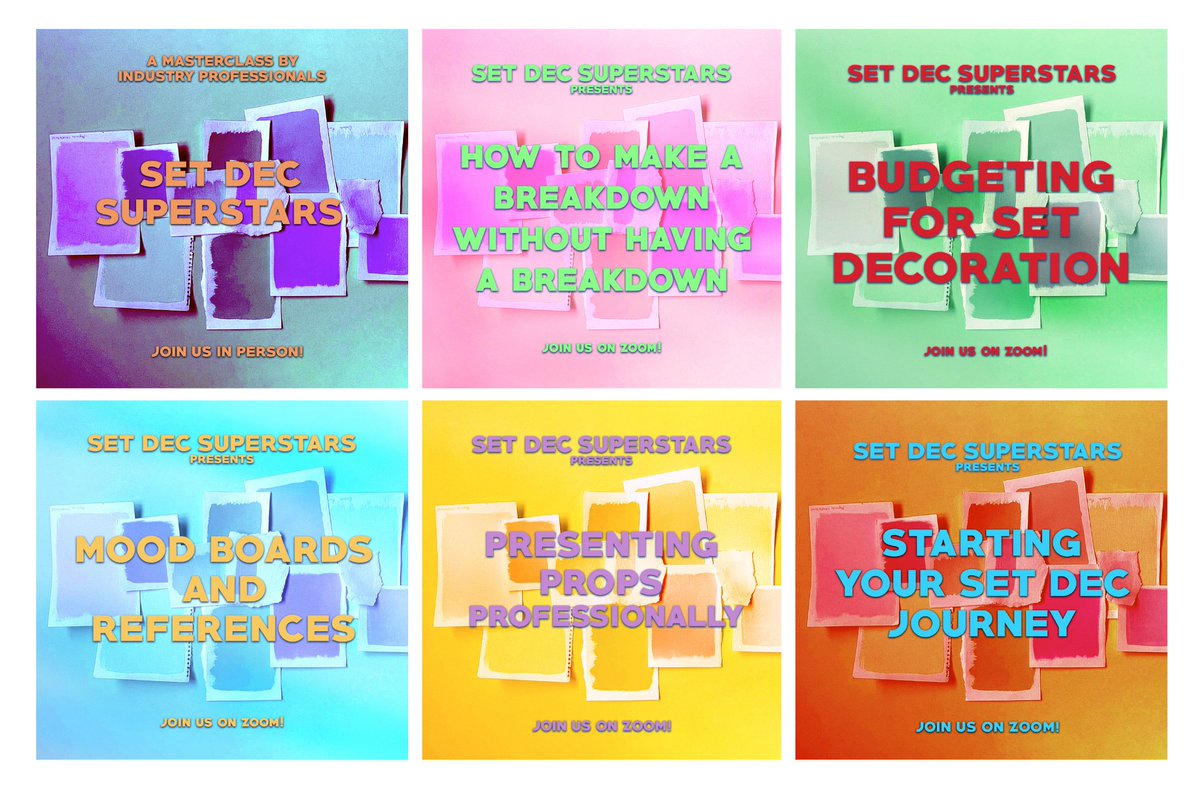 maxwell_fine's tweet photo. After the sensation that was Set Dec Superstars, I've now launched 6 additional courses aimed at Junior Industry Professionals working in Television, Film and Advertising Design departments. 

Check out the detail here: https://t.co/jnsUiNCxQX 

#TVtraining #SetDec #SetDecoration https://t.co/HH40tgT7X0