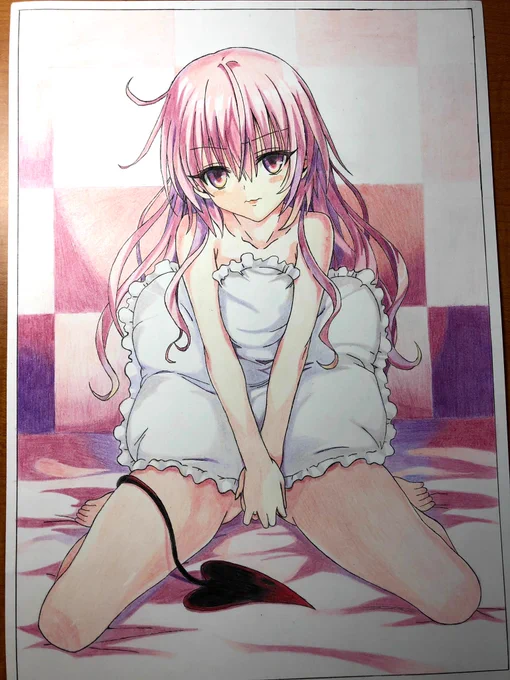 過去絵 ToLOVEるのナナ #模写 #ToLOVEる