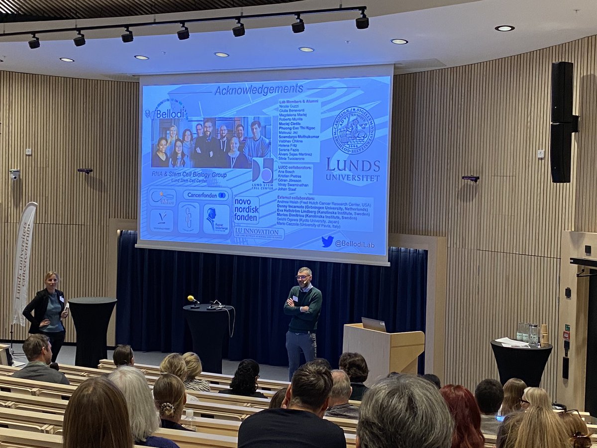 Great talk by <a href="/BellodiCristian/">Cristian Bellodi</a> <a href="/BellodiLab/">Bellodi Lab</a> at the LUCC scientific event! <a href="/medfak_LU/">Medicinska fakulteten, Lunds universitet</a>