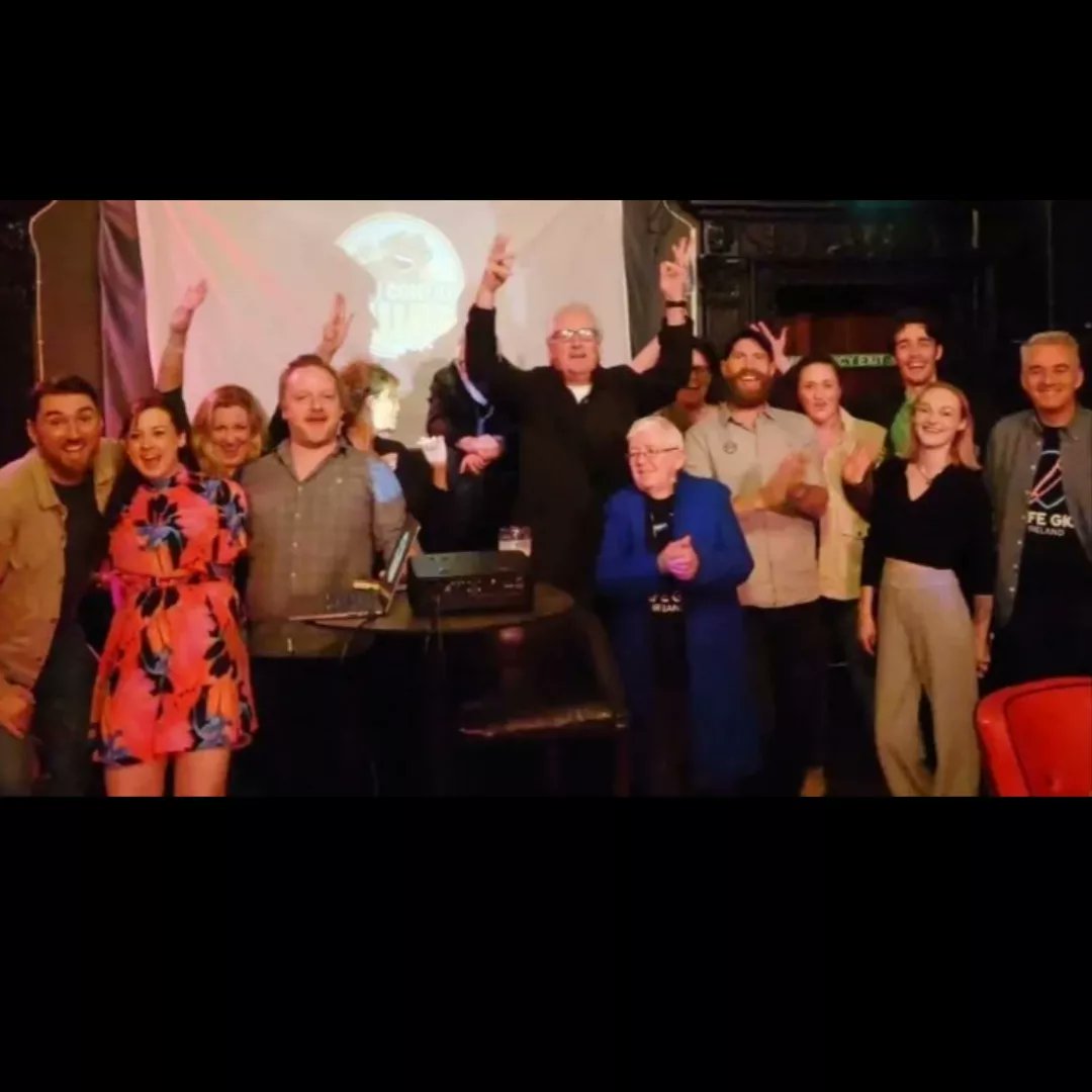 Thank you to all who came to the launch last night. We have definitely built something special #IrishComedy