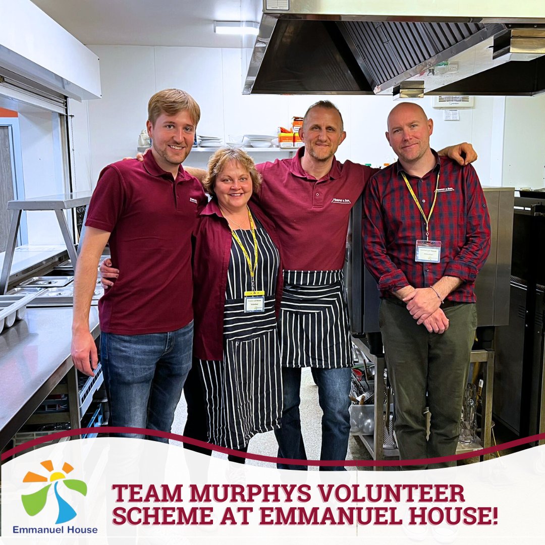 MurphyAndSonLtd's tweet photo. We had a brilliant time volunteering at @emmanuel_house_ in Nottingham earlier this week.
#TeamMurphys were sorting donations, serving hot drinks & preparing a delicious lunch!π¨βπ³
Get in touch to donate: donations@emmanuelhouse.org.uk.
#Volunteering #Community #GiveBack https://t.co/8OYxziJRCF