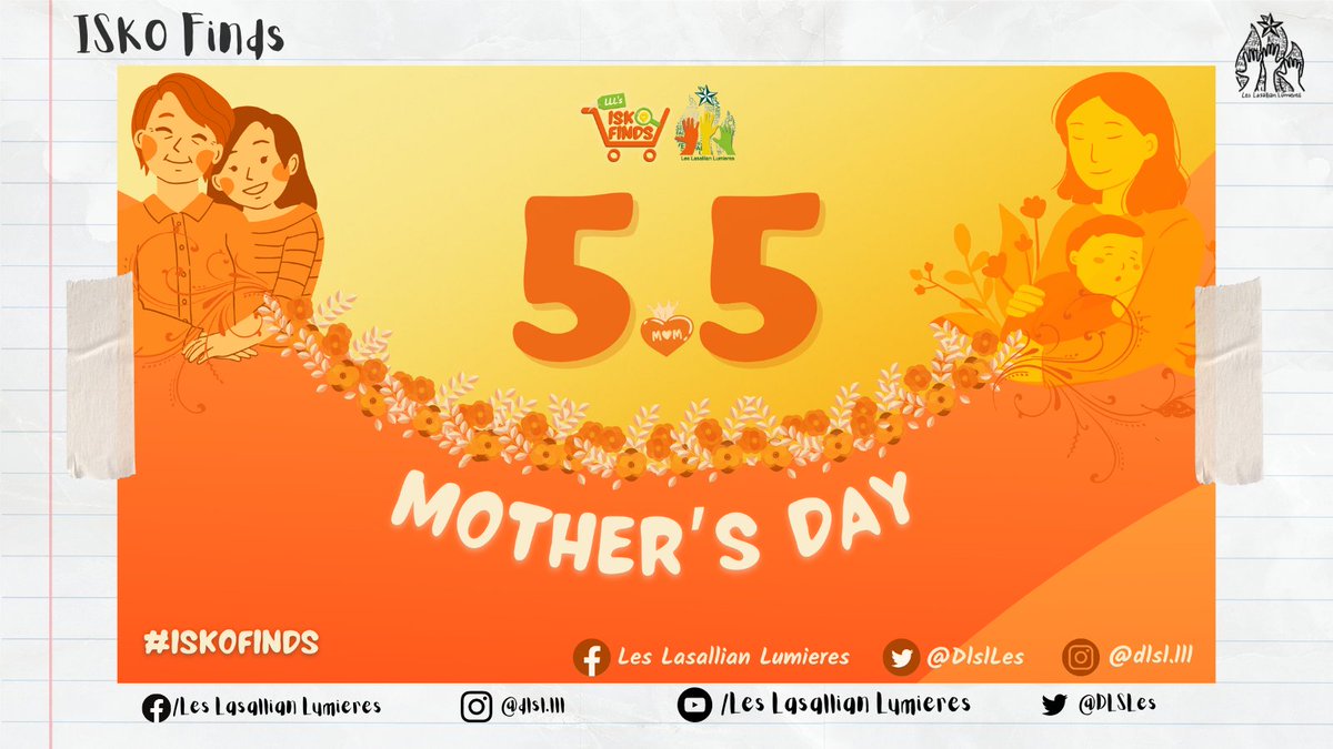 DLSLLes's tweet photo. It’s Sale, Sale, Sale and you can’t resist.
Mothers are a walking miracle.
This ISKO Finds might be the dearest, as we offer a list of eco-friendly and affordable items that can be given as a gift to the ones who brought us into this world—Mothers.
#ISKOFinds
#MothersDay2023 https://t.co/QkXwMUKH4a