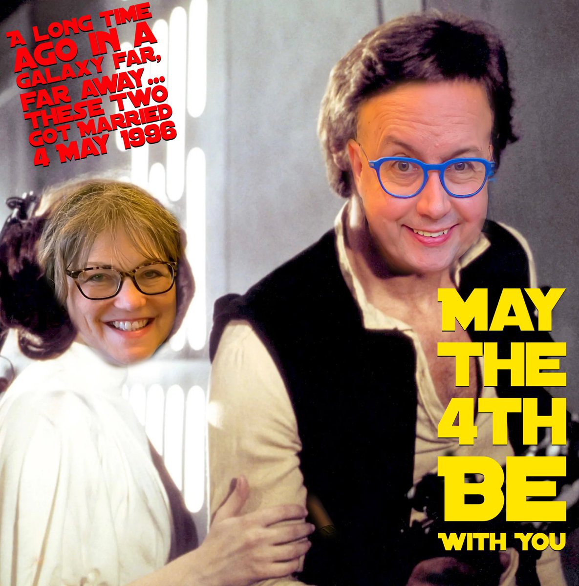 A Long Time Ago in a Galaxy Far, Far Away …. 
Ok …it was actually at St Peter’s Basilica here in #LdnOnt … 
And it was just 27 years ago…. 
#MayThe4thBeWithYou anyway! 
<a href="/BUCCampusMin/">Catherinanne George</a>