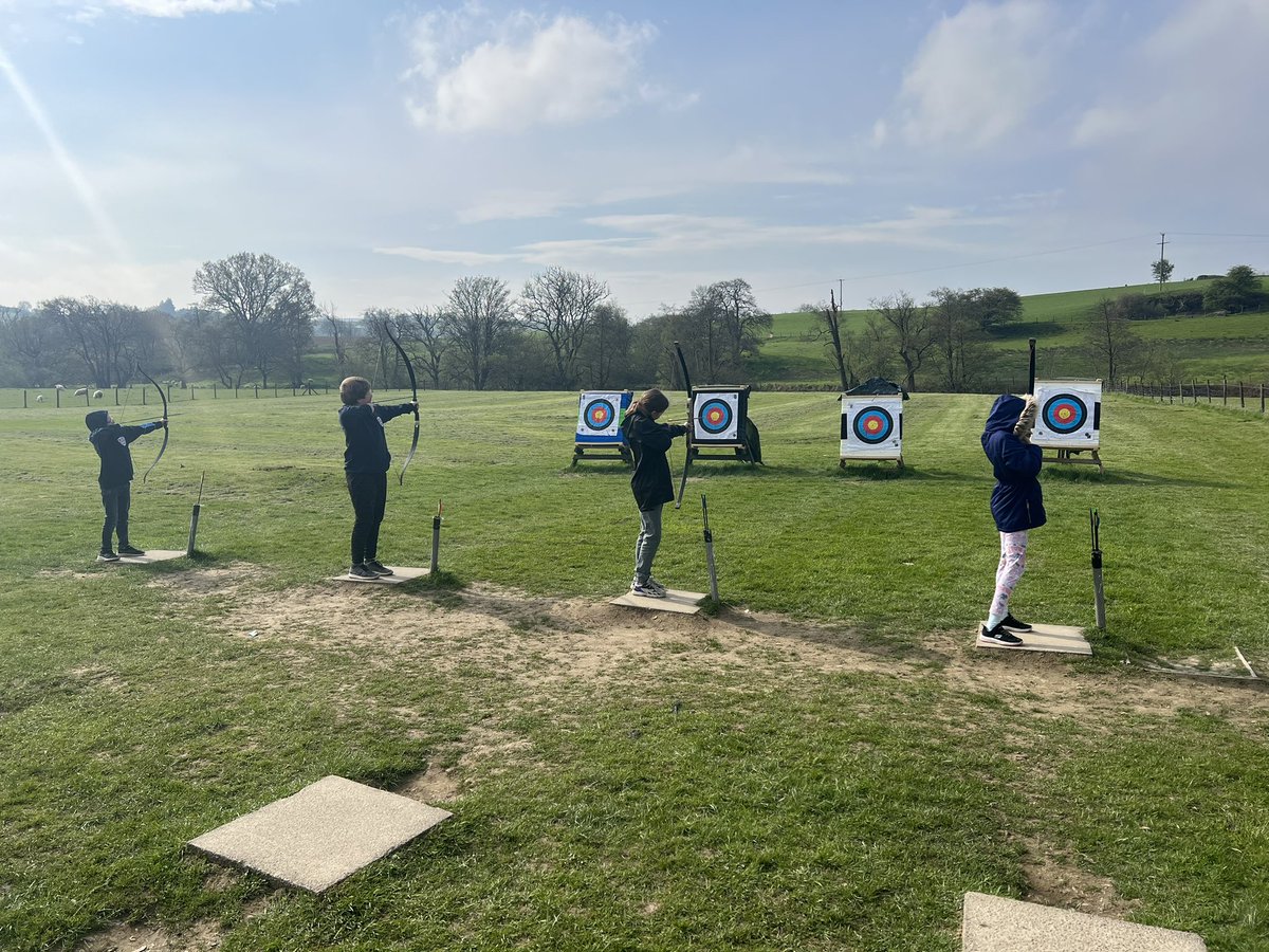 DinasPowysPS's tweet photo. We have some expert archers! 🎯 https://t.co/p7r669ywCq