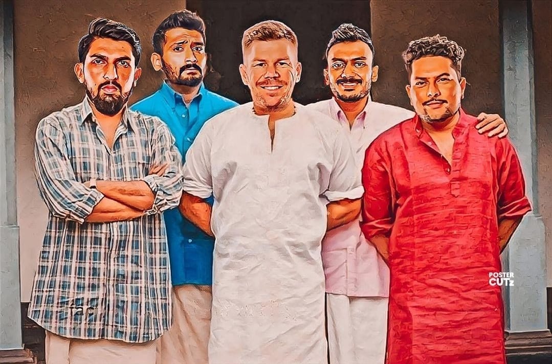 MammoottyFC369's tweet photo. . @davidwarner31 as Valyettan 😊❤️

Valyettan reference by team @DelhiCapitals ❤️

#Mammootty @mammukka @ImIshant @imkuldeep18 #AxarPatel @imK_Ahmed13 https://t.co/bd4Hx1Etd9