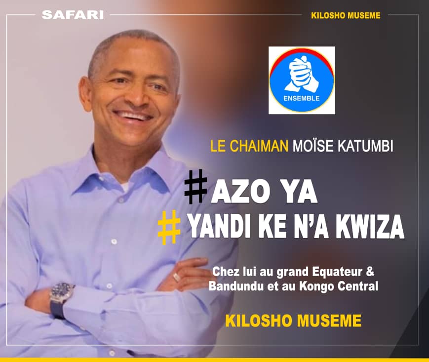 NgoyiPatrick11's tweet photo. #RDC_ELECTIONS: Le Chairman @moise_katumbi 

#AZO YA 
#YANDI KE N'A KWIZA

Chez lui au Grand Equateur, Bandundu &amp; Kongo Central. 

Plume du Communicateur @Kilosho7. 
#Laconquête https://t.co/NppakHHh3D