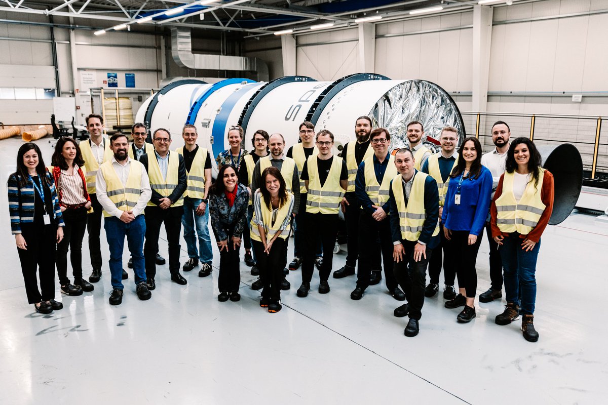 Last Friday our CTO @fgarciadequiros attended @isaraerospace CSTS Customer Day at their production facility in Ottobrunn. 

We are certainly in good hands for our first #ODALISS OTD-1 mission 🚀 

 #Fromisartospace #readyforliftoff